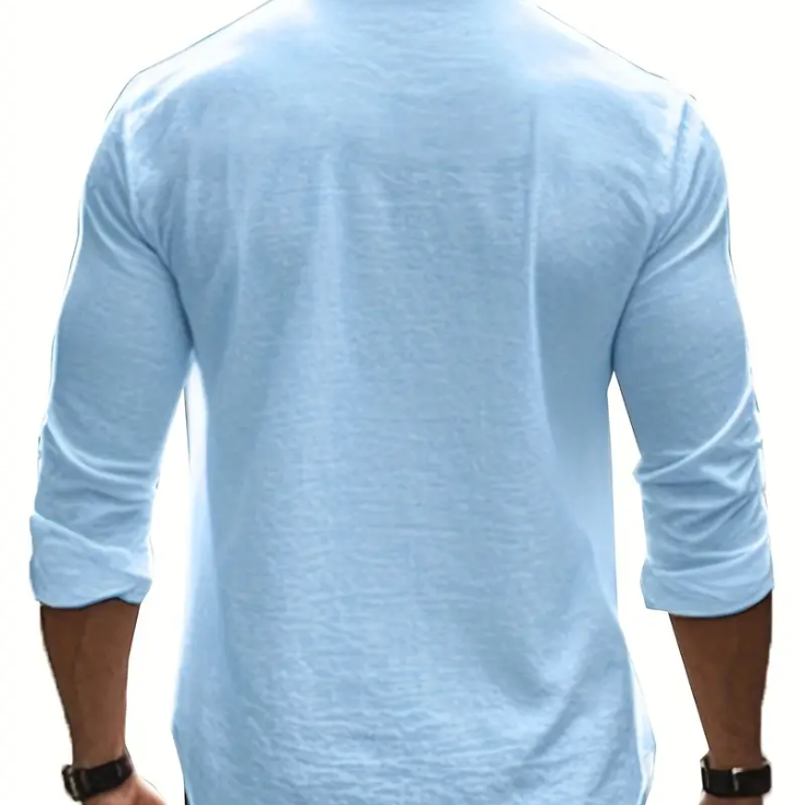 Fresh Sky Blue Shirt - cassmita