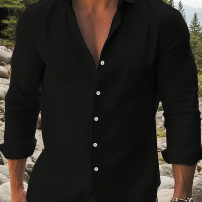 Elegant Black Shirt - cassmita