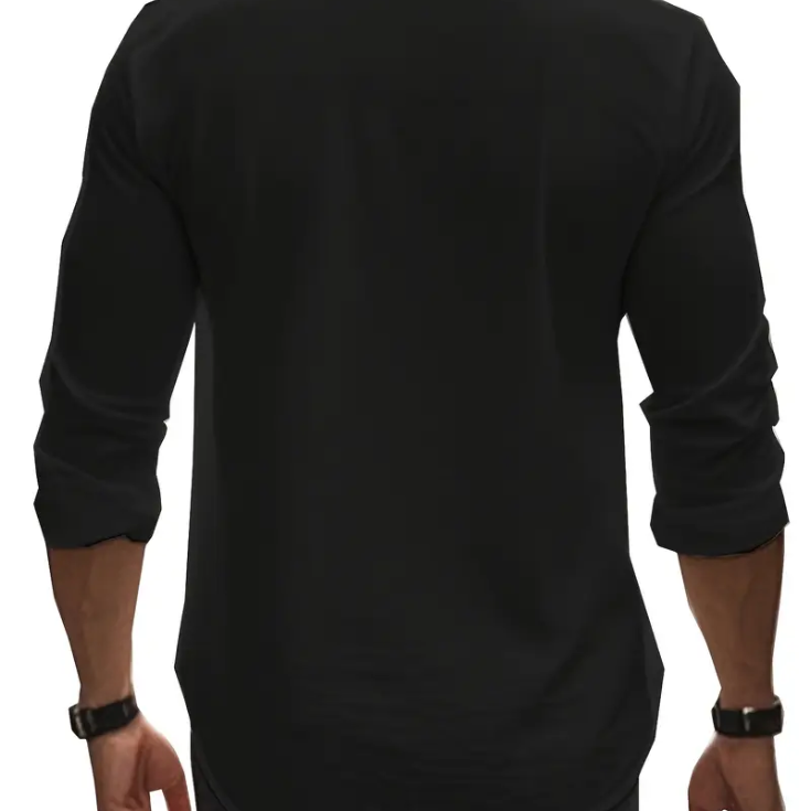 Elegant Black Shirt - cassmita