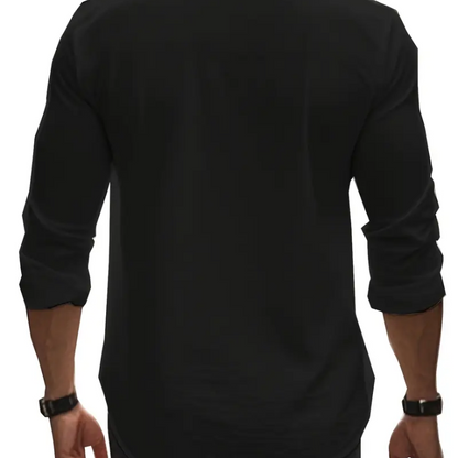 Elegant Black Shirt - cassmita